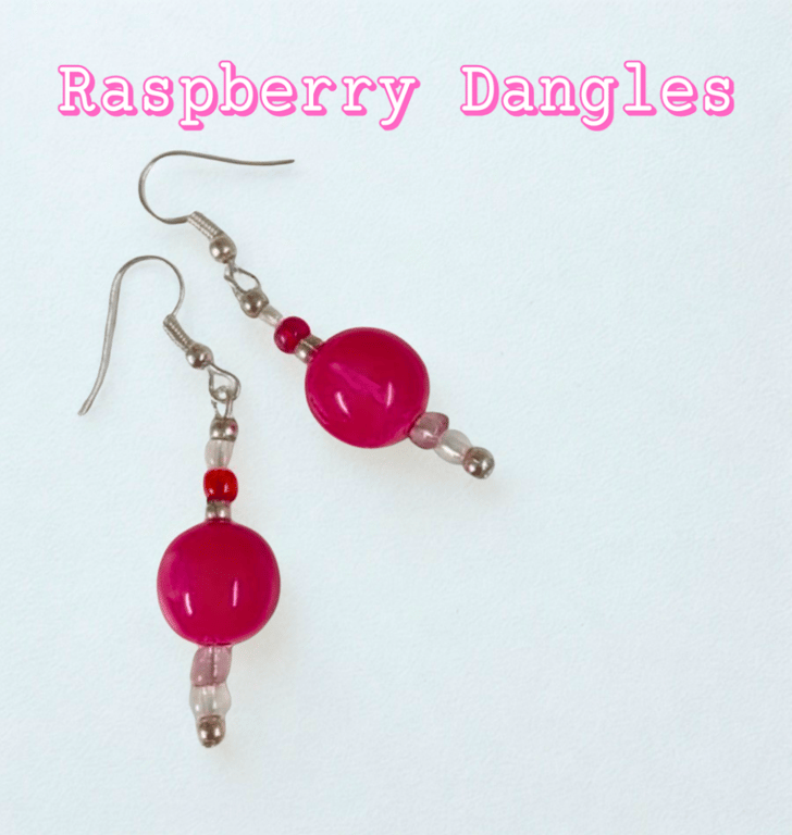 Raspberry Dangles