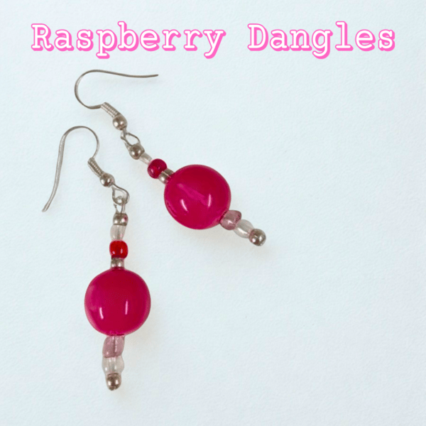 Raspberry Dangles
