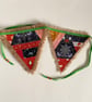 Halloween bunting on hessian - large  - Image 9