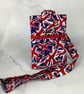Jack phone case, Flag pouch, Detachable strap, Handmade - Image 1