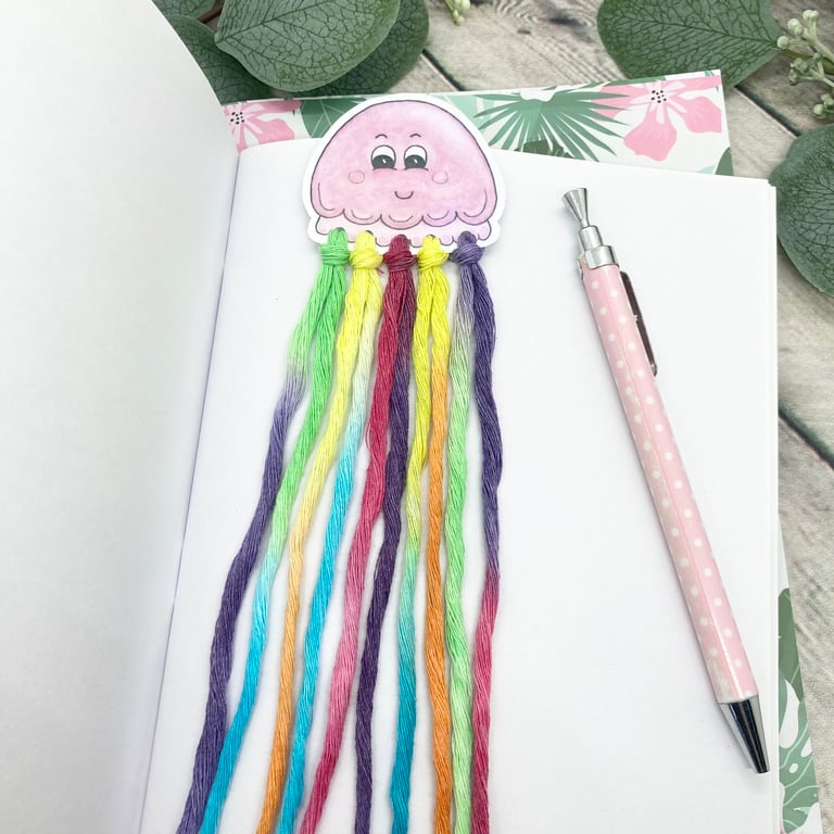 Jellyfish Bookmark - Cute Bookmark - Teacher Gift