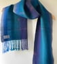 Saltwick Bay Handwoven Herringbone Merino and Silk Scarf - Image 4