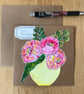 Hand painted birthday card  - Image 2
