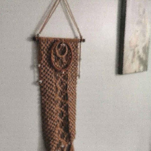 Brown Macramé Wall Décor 