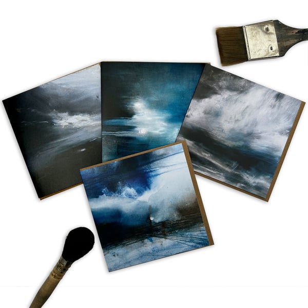 Out there - blank greetings card collection