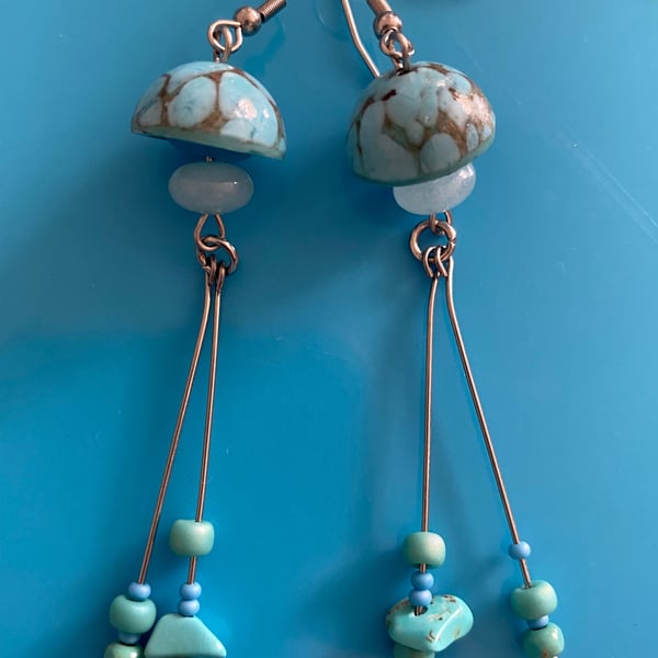 Nora - Jellyfish style Earrings 
