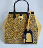 Golden Leopard Print - Retro 1950s handbag Style Keepsake Gift Box  - Image 1