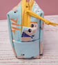 Fun dog themed fabric pencil case (short) - Image 3