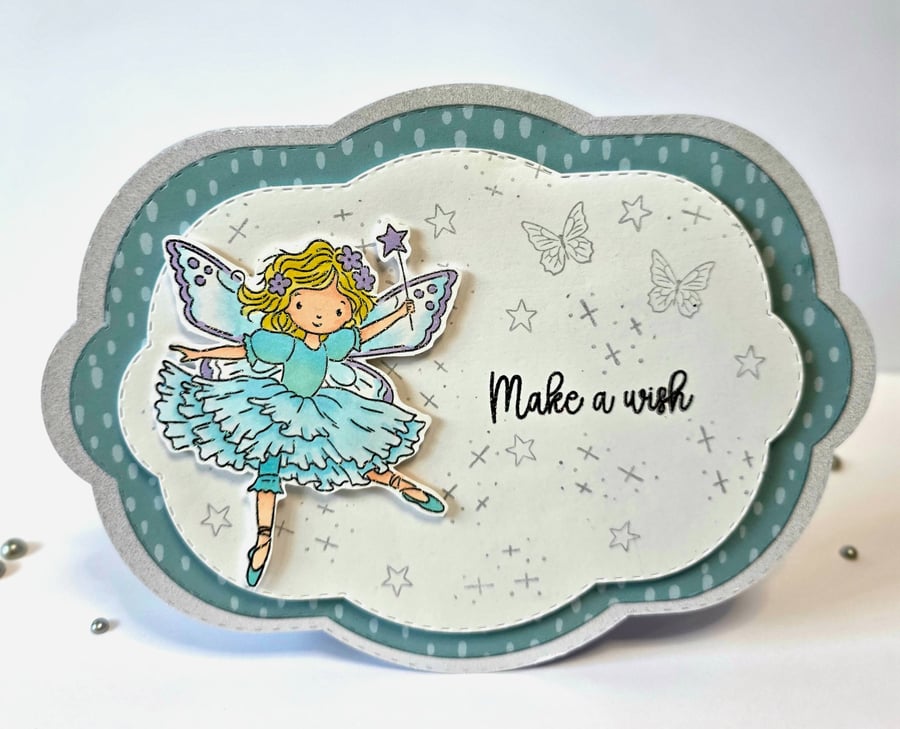 Image of Make a Wish! – Handmade Fairy Greeting Card