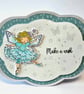 Make a Wish! – Handmade Fairy Greeting Card
