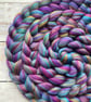 Merino blend spinning fibre 100g Aurora