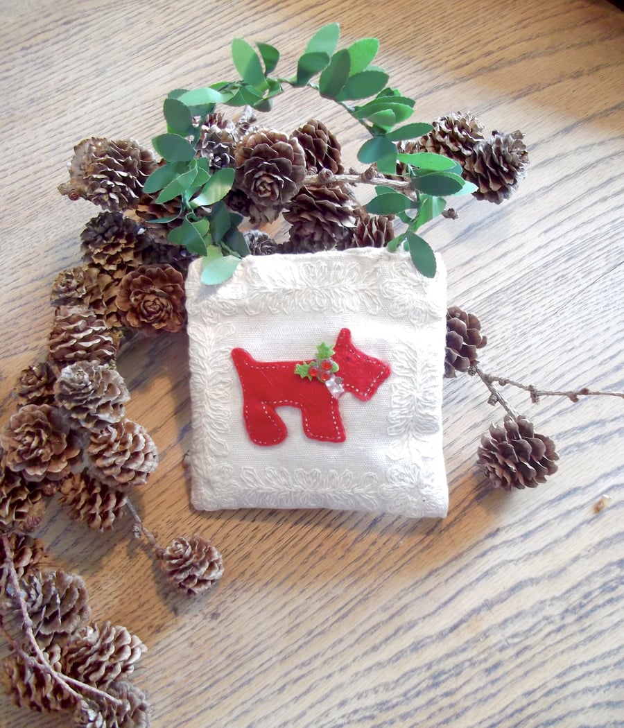 Christmas Small Dog Theme Tree Decoration Hanging Decoration