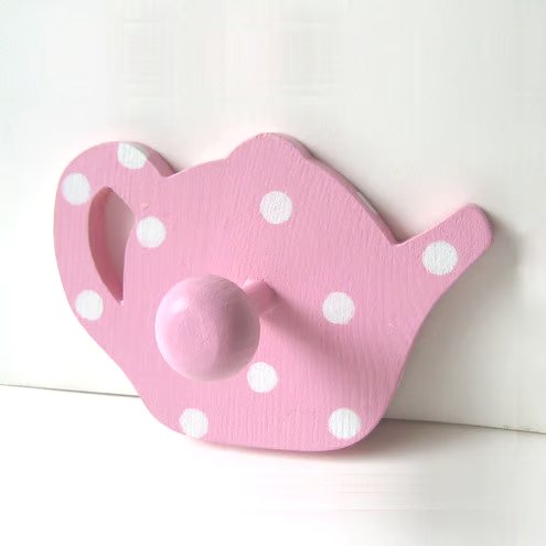 Pink Teapot Clothes Peg