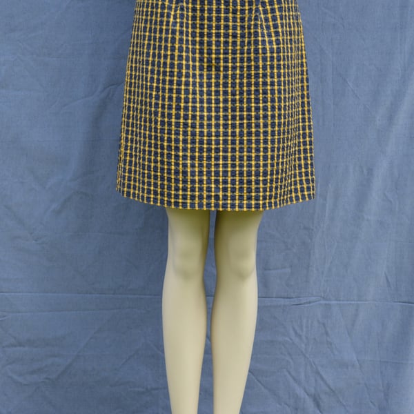Seersucker skirt