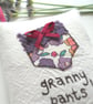 freehand embroidered granny pants lavender bag sachet hanging decoration  - Image 4