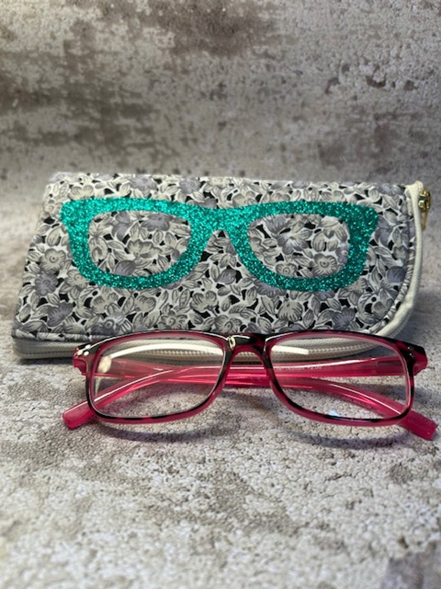 Glasses Case - soft zip up
