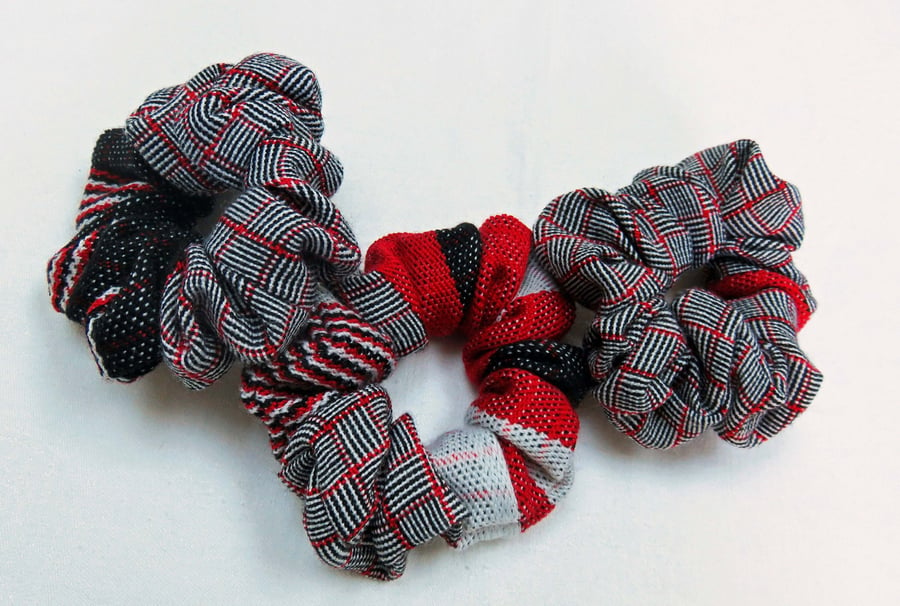 Unique handmade scrunchies