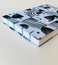 A6 Mixed Media Sketchbook with Unique, Hand-printed Covers and Coptic Binding. - Image 6