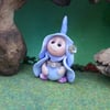 Princess 'Madeleine' Tiny Royal Gnome with jewels OOAK Sculpt by Ann Galvin