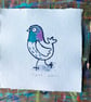 Original screen print Pigeon 1 -by Jo Brown- unframed