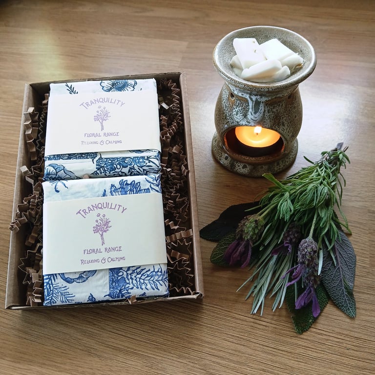 Dusk Botanical Wax Melts Lavender, Thyme & Ylang Ylang Aromatherapy Blend