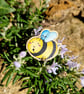 Bee Pin, Bee gift, Bumblebee, Birthday gift, Mothers Day gift, Friend gift - Image 1