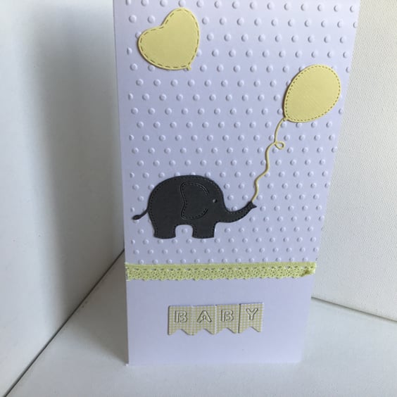  Baby card. New baby card. Baby. New baby. Ref 193. Perfectly imperfect 