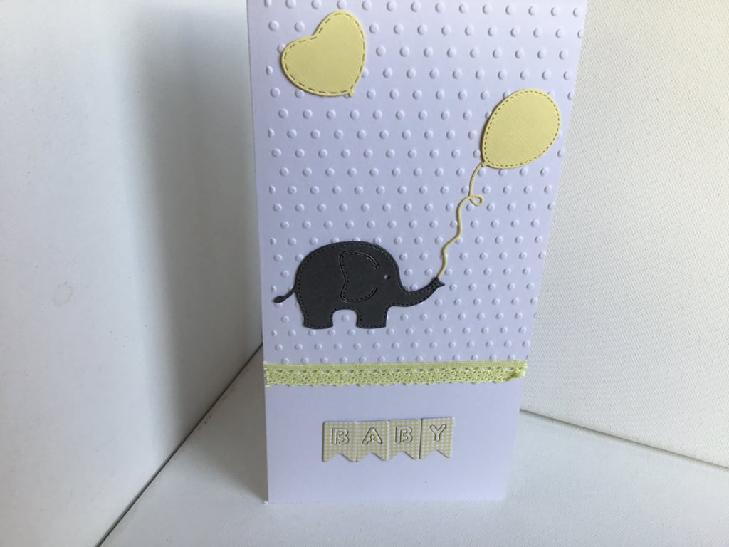  Baby card. New baby card. Baby. New baby. Ref 193