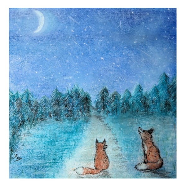 Winterwatching - Greetings Card