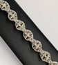 Spiral Chainmaille Sterling Silver Bracelet  - Image 2