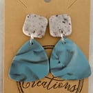 Ref: 2507 Handmade polymer clay earrings (includes FREE UK postage)