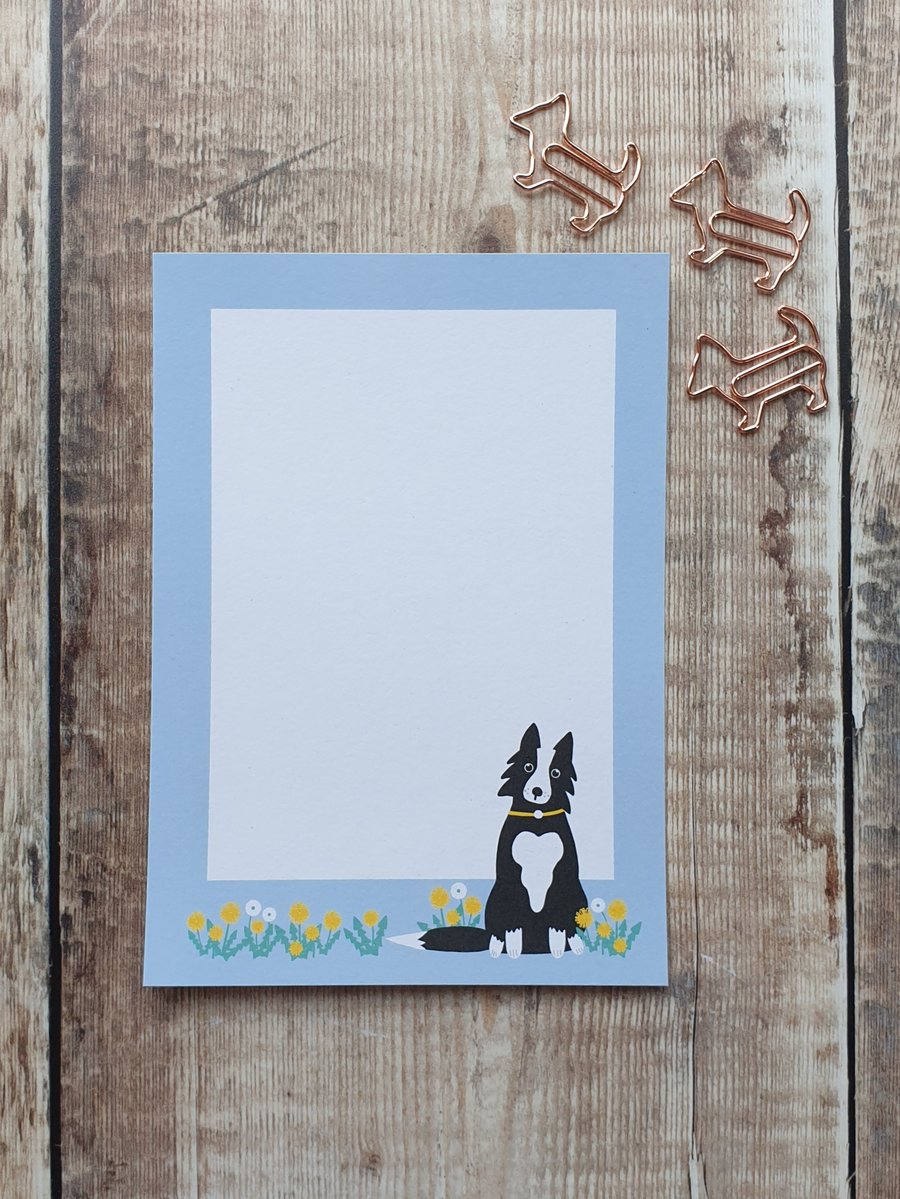 Border Collie Gift Notes - Set of 4 Sheets