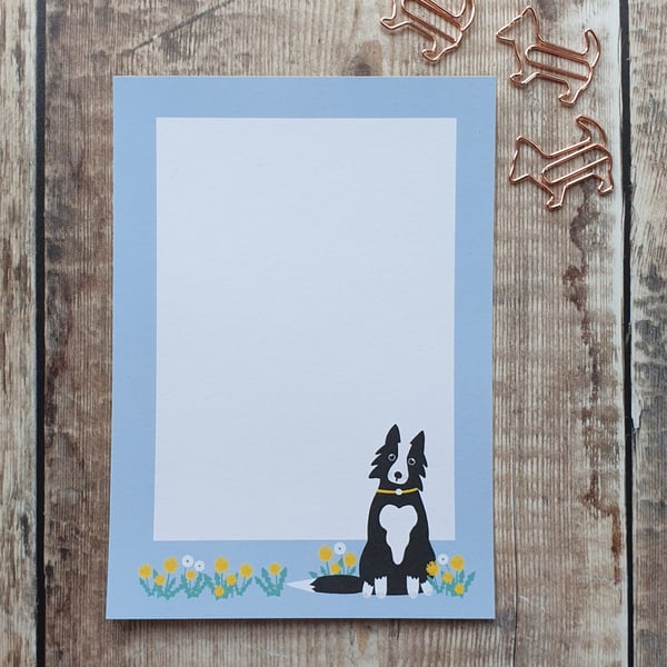 Border Collie Gift Notes - Set of 4 Sheets