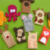 Set of 3 Finger Puppets