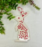 Ceramic rabbit decoration - Image 1