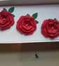 Birthday card. Handmade roses. Valentines card. Mothers day. Ref 381 - Image 3