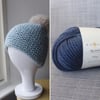 Learn To Knit Kit (Adults - Blue Velvet)