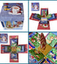 3D Exploding Christmas Box Card. Gnome Christmas Box Card - Image 9