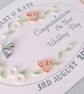 Handmade wedding card - Image 1