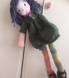 knitted rag doll - Norma