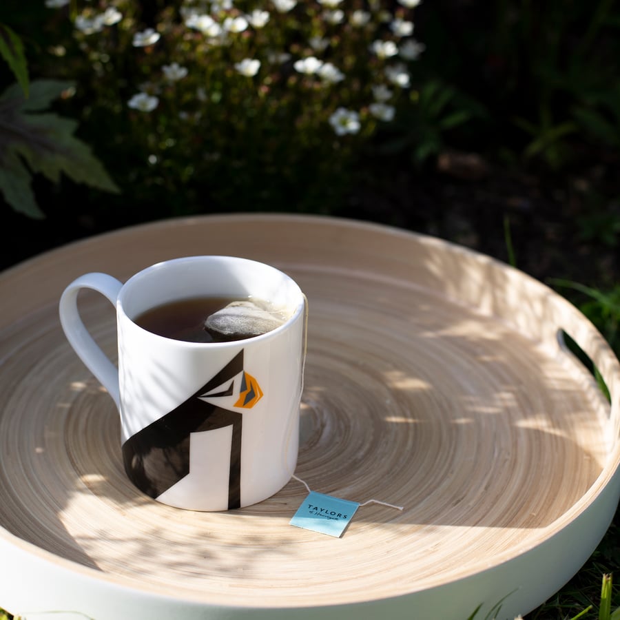 Bird Print Coffee Mug - Puffin Large Mug