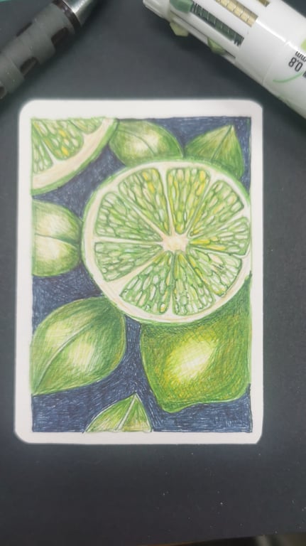 ACEO, put the lime in.....