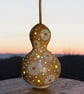 Spring Daisies Gourd Lamp - Image 2