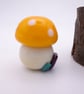 small glass toadstool house - Image 2