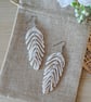 Feather Leaf Earrings  - Image 8