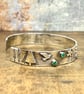Handmade Silver Forest Cuff - Image 7