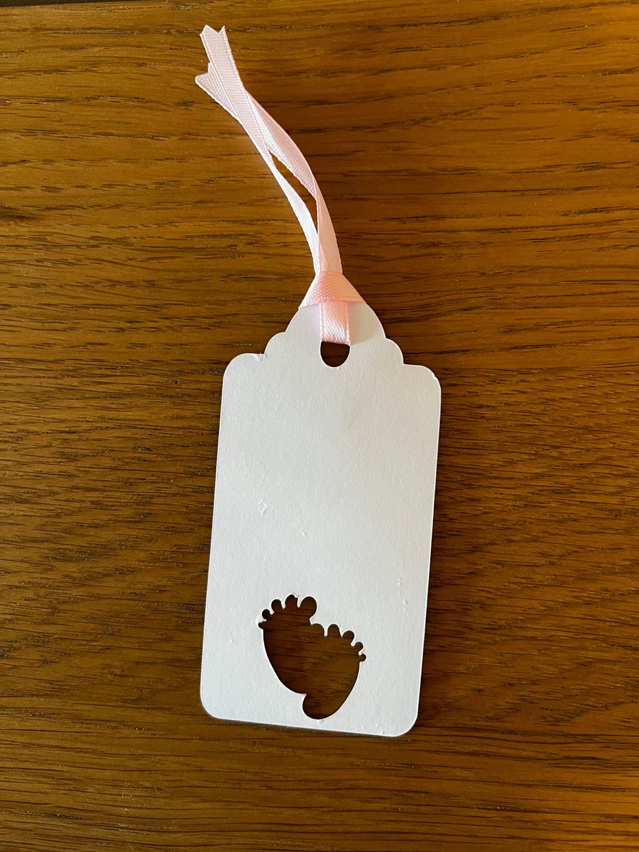 New Baby Gift Tags, Pink or Blue, Baby Shower,Gender Reveal, Christening (4)