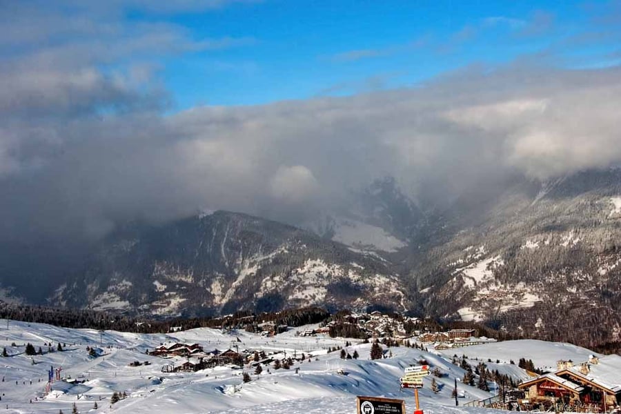 Courchevel 3 Valleys French Alps France Photograph Print