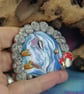 Sparkling Wallmounted Gnome Portal 2.5"  Magical Fairy Door - Image 4