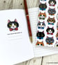 A6 Dapper Cat Notebook - Bow ties - Image 5